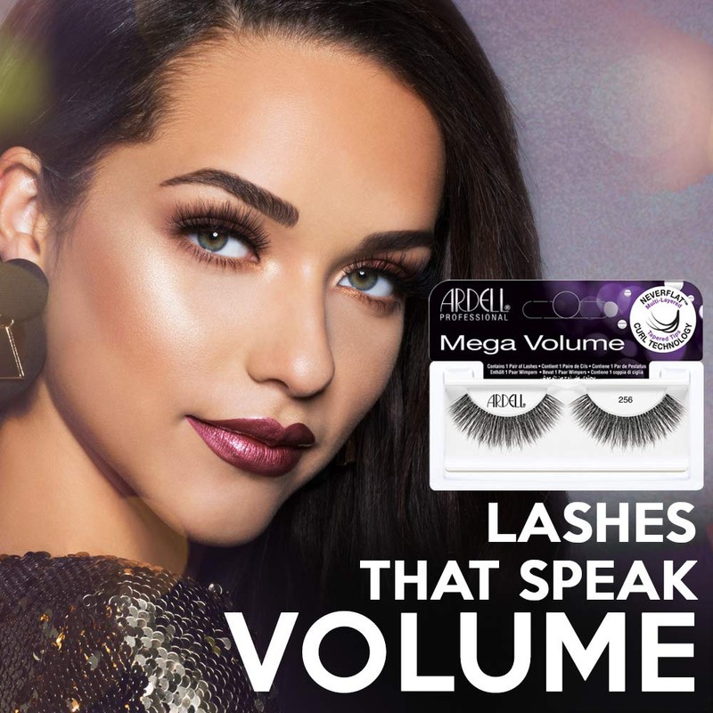 Ardell Mega Volume Lash 256 Multi-Layered False Lashes with Curl