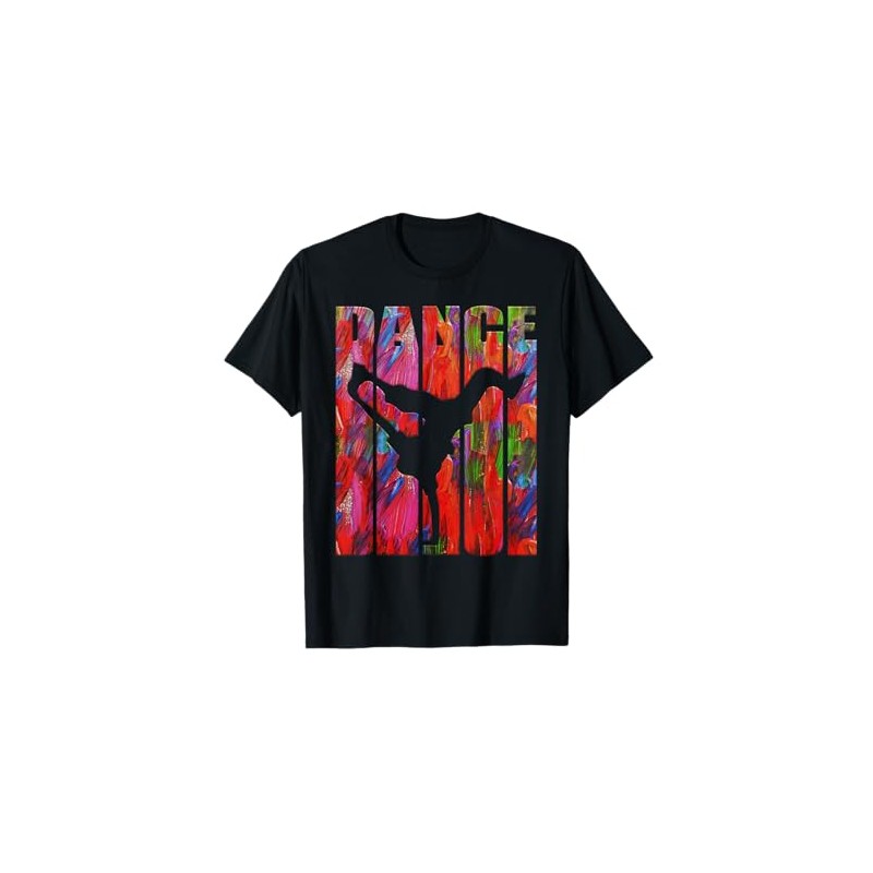 Breakdance Hip Hop Dance Shirt Fun Graffiti Art Breakdance Maglietta