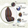 uxcell 10pcs Blanket Ethnic Style Baja Bucket Seat Cover for