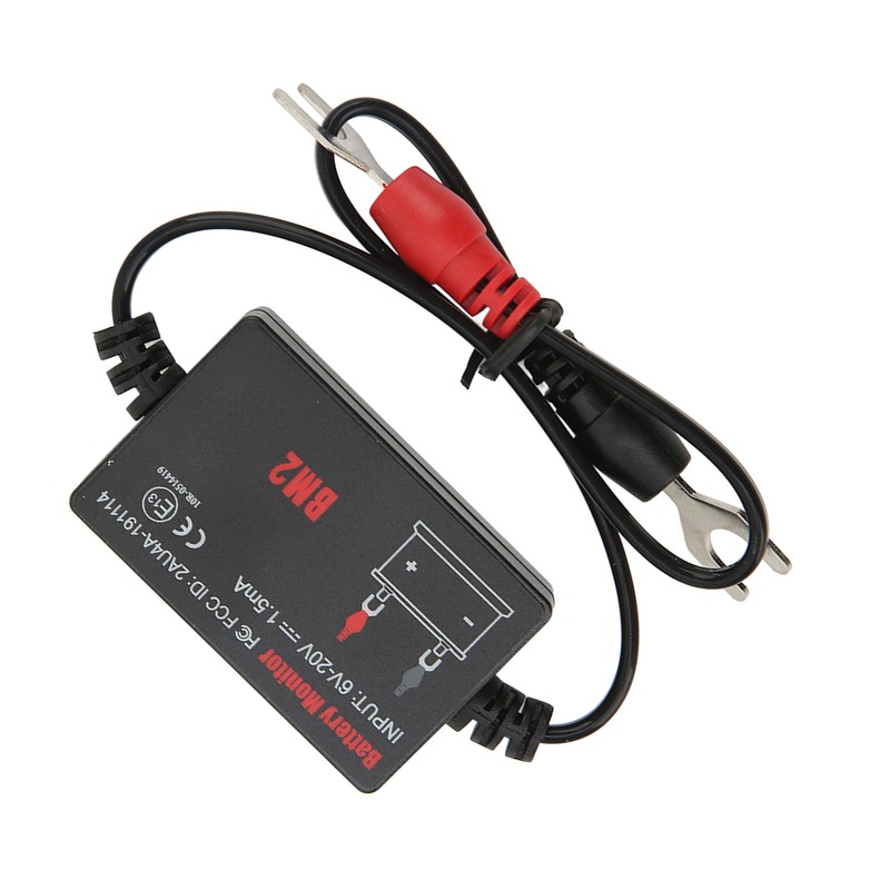 Battery Monitor 12V Battery Voltage Charging Analyzer Tester Low Charge