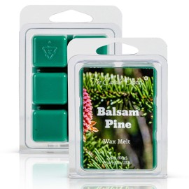 The Candle Daddy Balsam Pine Scented Wax Melts - 2 Ounce - 6 Cubes - 1 Pack