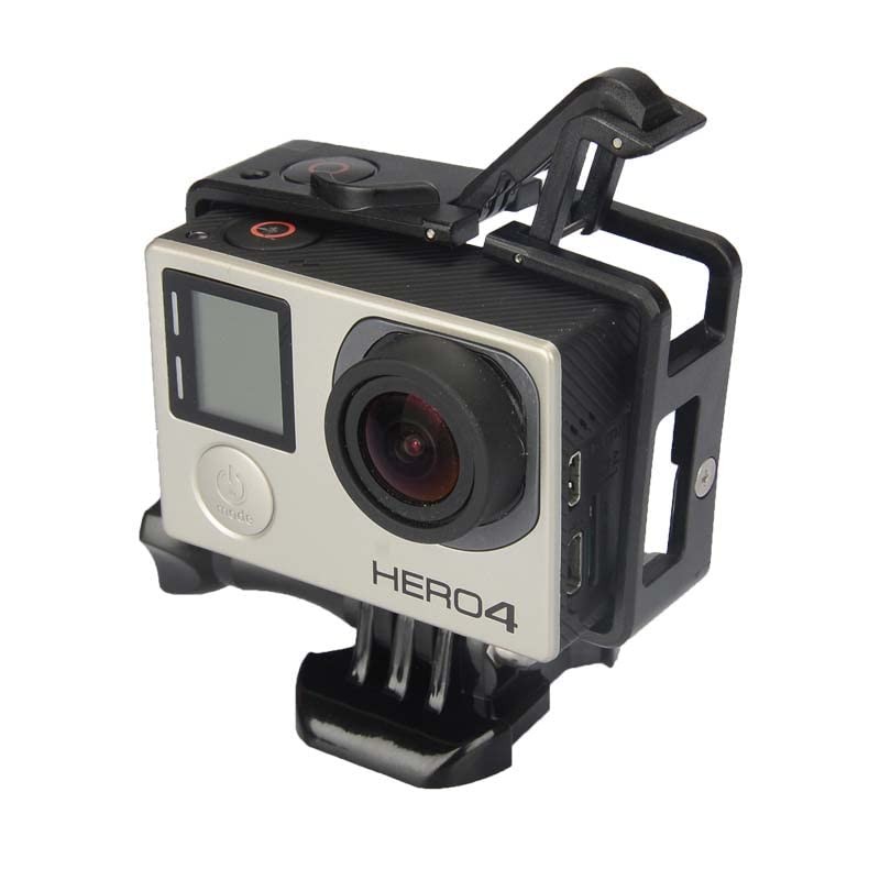 vhbw Frame Mount Compatible with GoPro Hero (2018), (4) Session,