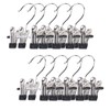 Yuyeran 10 Pcs/Set Space Saving Boots Hangers Double Adjustable Clips