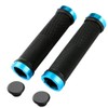 QitinDasen 2 Pairs Bike Handlebar Grips, Non-Slip Rubber Bicycle Handle