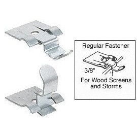 C.R. LAURENCE F144 CRL Ludwig 3/8" Standard Fit Screen and Storm Window Snap Fastener