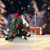 15Inch Mini Christmas Tree, Miniature Pine Xmas Tree, Tabletop Christmas