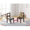 UTEX Child's Wooden Chair Pair for Play or Activity, Set