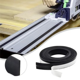 2PCS Splinter Guard Strip Rubber,Splinter Protection Guide,Replacement Part for Track Saw Guard,Rail Chip Protection Replacement Strips,Draft Excl/uder for Doors,Draft Excl/uder Tape