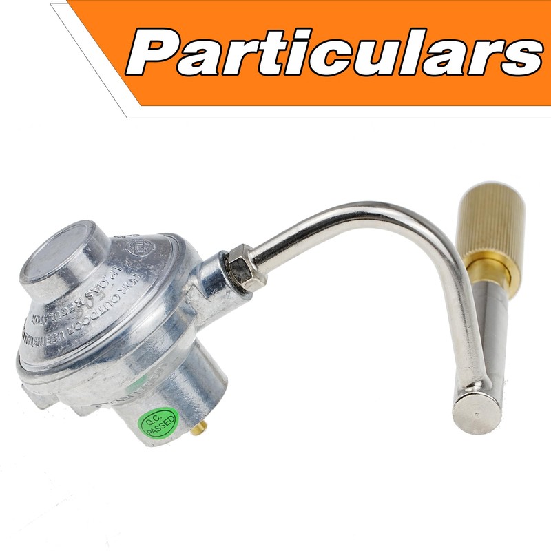 LEVANLIGHTING Roadtrip Grill Regulator Gas Propane Adapter Regulator Compatible with