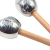 Facial Ice Globes Facial Tools for Face Eyes,Beauty Tool,Wooden Handle,Stainless
