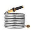 Rosy Earth Metal Garden Hose 25 FT - 304 Stainless