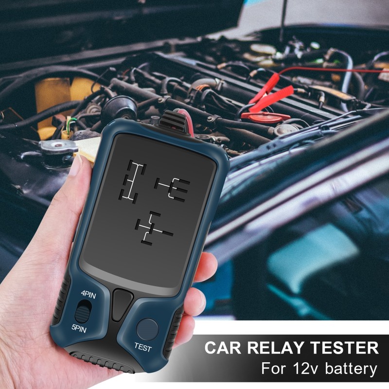 12V Car Relay Tester Battery Tester Automotive Electronic Relay Tester