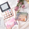 12 Color Eyeshadow Palette, Pearl Mat, Fine Powder, Korean Style,
