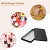 sourcing map Metal Tin Box Containers, 6.7x3.5x0.6 Inch Black Mini