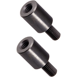 TOP LINE TP-2108 C-Foot Extension Collar, Black Coat, 0.3 inches (8 mm), Pack of 2