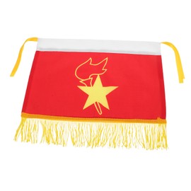 WHAMVOX Snare Drum Flag Weather Resistant Small Drum Flag for School Bands Bright Colors for Musical Events Festival Decorations and Special Patrol Performances