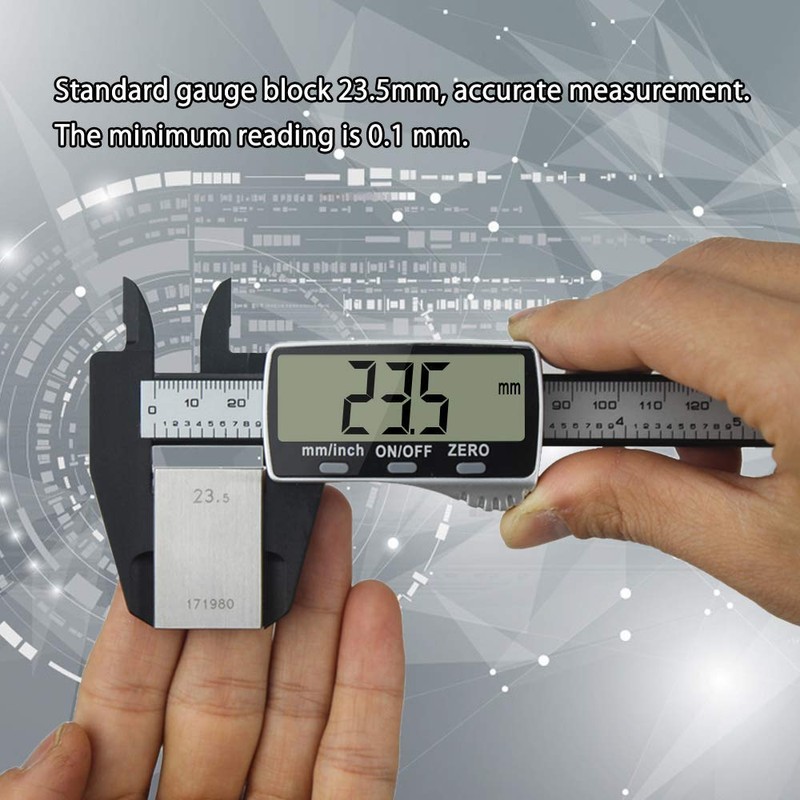Vodlbov Digital Vernier Caliper 0-150mm / 0-6’’ Electronic Digital Caliper