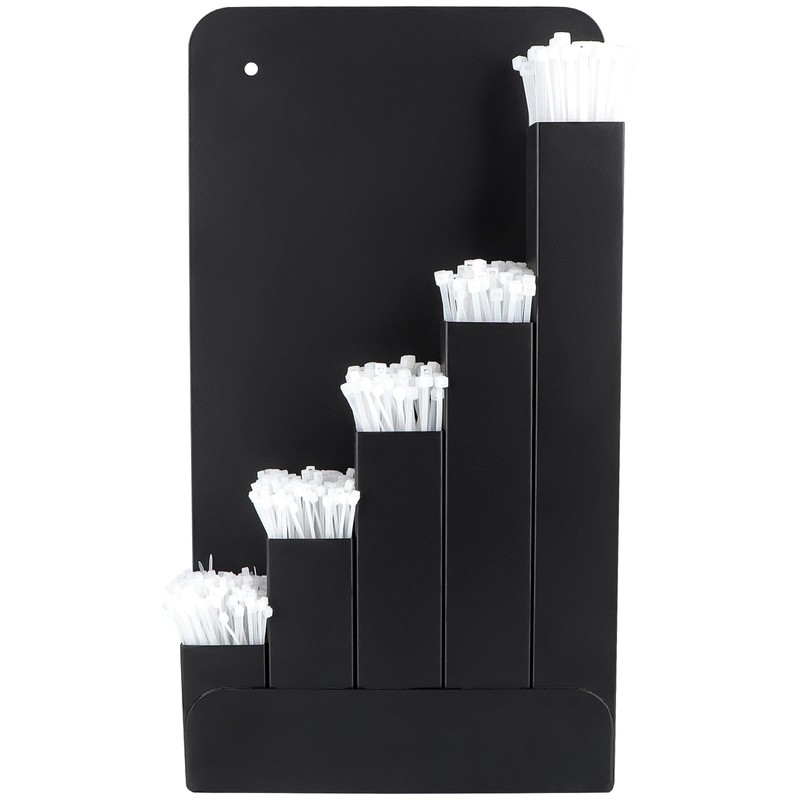 Sanbege Cable Tie Organizer Holder with Screws, Metal Zip Tie