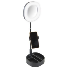 VFM - Social Media 15cm LED Ring Light with Phone Holder