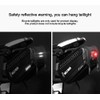 WILD MAN 1.2L Cycling Waterproof Hard Shell Bike Saddle Bag