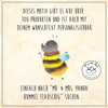 Mr. & Mrs. Panda Square Coaster Bumble Bee Fluffy Gift