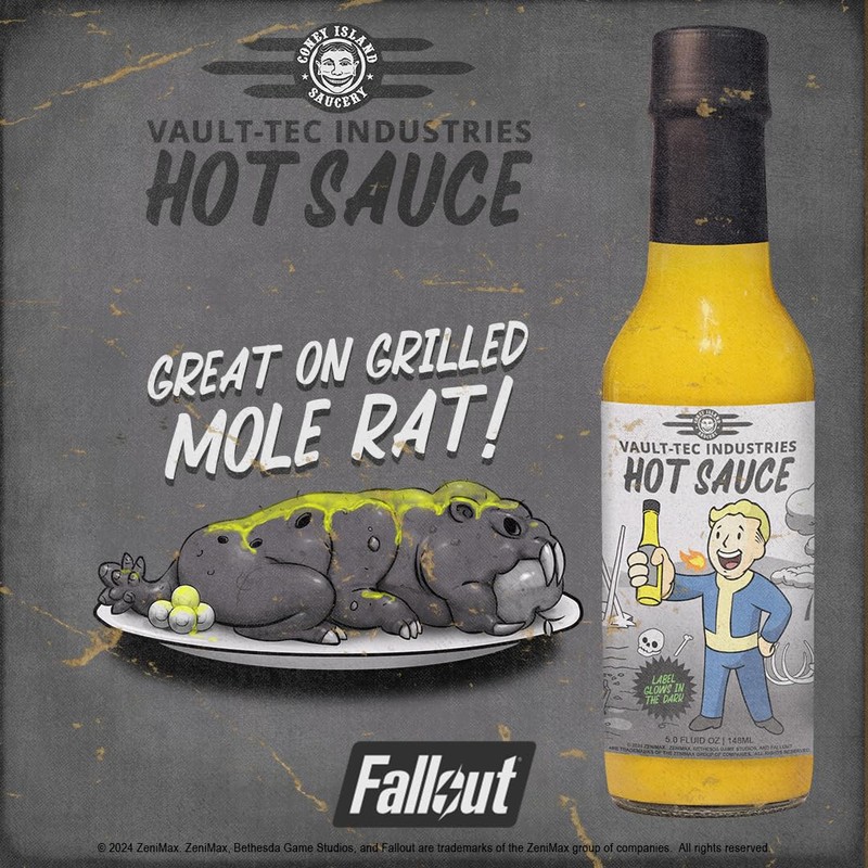 Fallout Vault-Tec Industries Hot Sauce 5oz