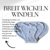 Baby Wide Wrap Nappies for Gentle Hip Development in Newborn