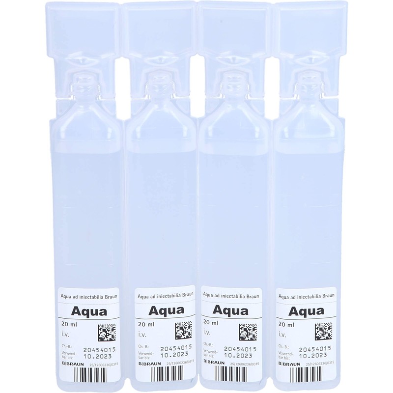Aqua Ad Injectabilia Miniplasco Connect Inj.-Lsg., 20 x 20 ml