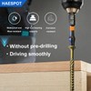 Haespot 470PCS #8 x 1-1/4" Wood Screws, Self-Tapping Drive Deck