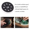 Sanding Plate 125 mm with Hook and Loop 8 Holes