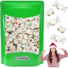 Fruidles Christmas Sweet Taffy, Red, Green & White, Mixed Fruit