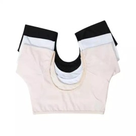 1+1 여성 땀 흡수 패드 브라탑 겨드랑이 땀 방지 [화이트1 + 블랙1] 1+1 Women's Sweat Absorbent Pad Bra Top Underarm Sweat Prevention [White1 + Black1]