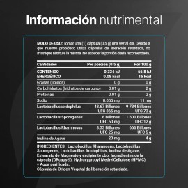 B-Life Probióticos + Prebióticos | 60 Billones UFC | 120 Cápsulas | Salud Digestiva y Defensas
