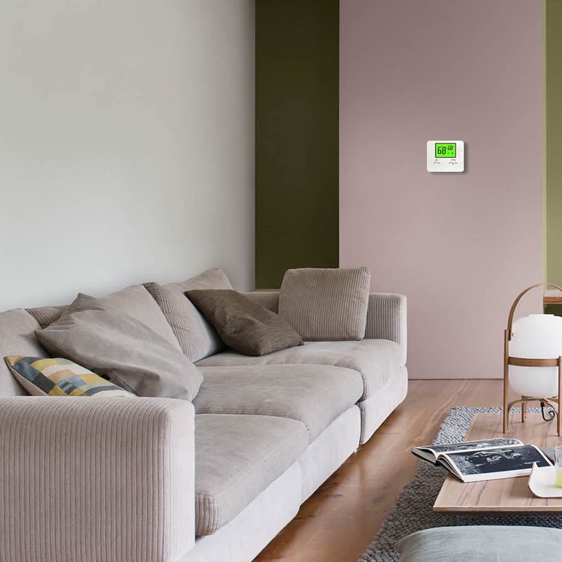 Suuwer Non-Programmable Thermostat for House, Digital Energy-Saving Home Thermostats, up
