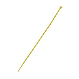100pk 8 inch Cable tie (18lb) - UL94 V-2 Nylon 66 - Yellow