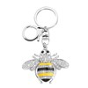 PLITI Bee Keychain Honey Bee Gift Bee Lover Gift Bumble