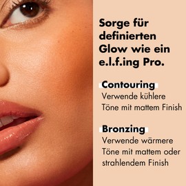 e.l.f. Primer-Infused Bronzer, Long-Lasting & Budge-Proof Makeup, Lightweight & Buildable, Smooth & Easy to Use, Vegan & Cruelty Free, Catching Rays
