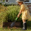 WIKER Beach Shovel,Kids Shovels for Digging,Short Handle Metal Shovel,Small Shovels