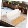 CIYODO Cable Management Box Bamboo Lid Cord Organizer for Desk