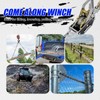 FITHOIST Come Along Winch 2-Ton (4400 Lbs) Pulling Capacity 7.54Ft