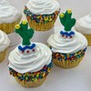 Fiesta Themed Cupcake Toppers (Fiesta Mix)