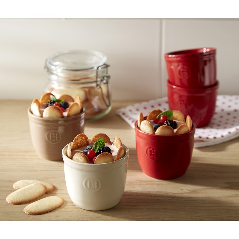 Emile Henry Ramekn Dish No 8, Clay,