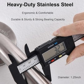 IJDD 20'' Grab Bars for Bathtub and Shower 2 Pack, 1 1/4'' Diameter Shower Grab Bar for Elderly with Anti-Slip Textured Grip Stainless Steel Bath Handrails