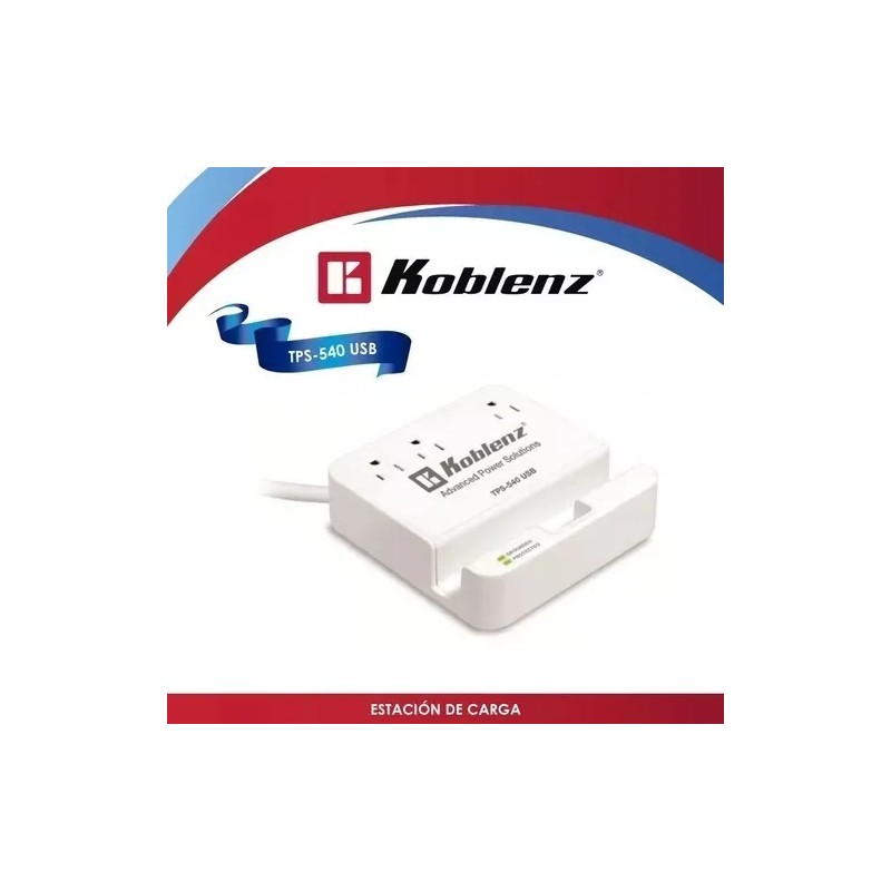 Koblenz Estación De Carga Koblenz Tps-540 Usb