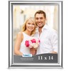 Icona Bay 11x14 Silver Picture Frame, Contemporary Photo Frame 11