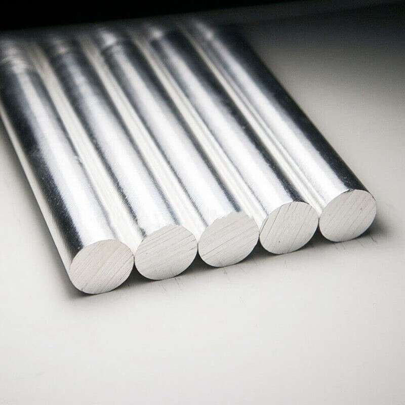 TEAMWILL 5PCS 99.99％ Magnesium Metal Rod Mg Bar 16mm x