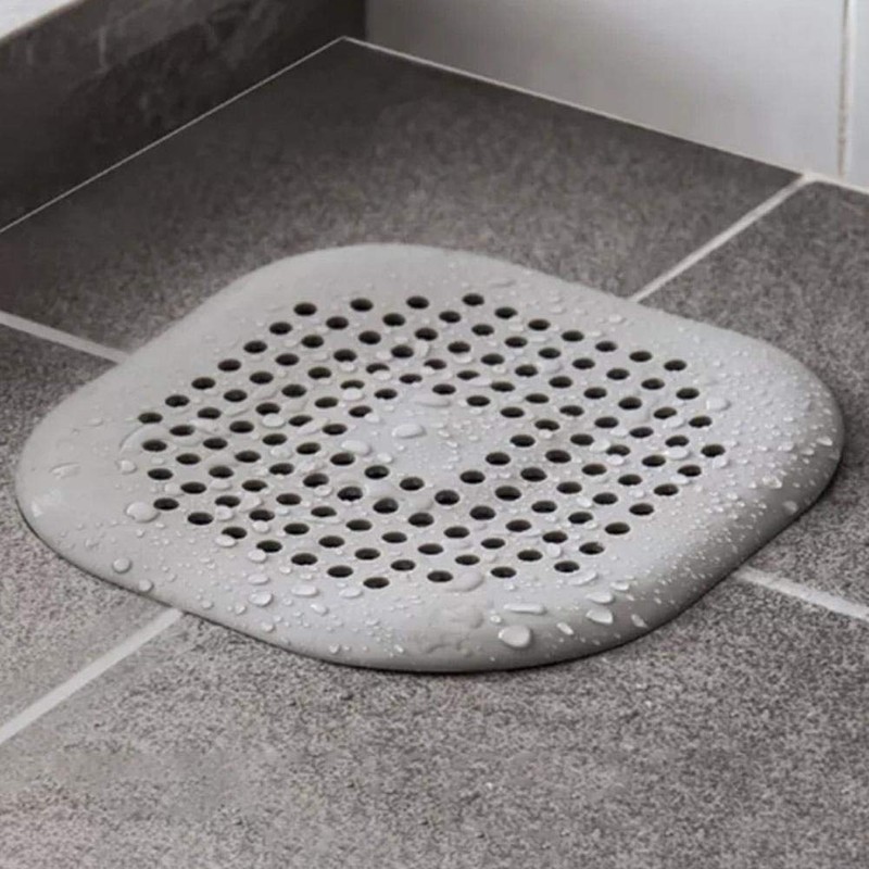 Peidesi Shower Drain Covers Silicone Tube Drain Hair Catcher Stopper