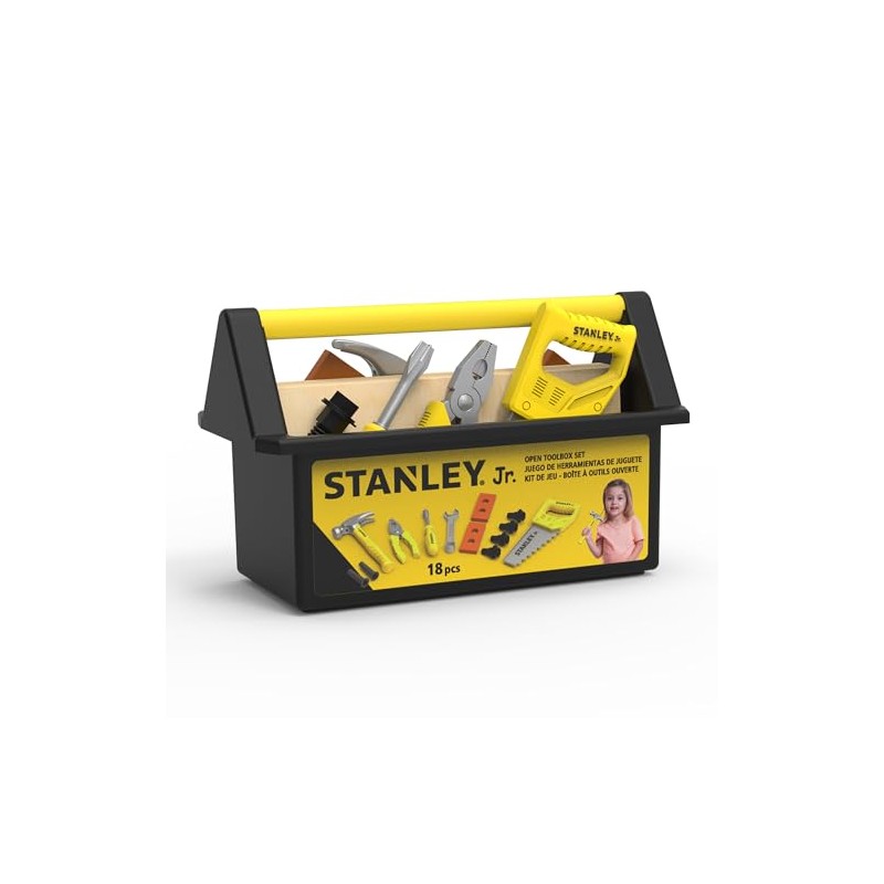 Pretend Play Open Toolbox Set