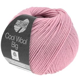 LANA GROSSA Cool Wool Big Extra Fine Merino Wool, Machine Washable and Felt-Free, Hand Knitting Yarn Made from 100% Virgin Wool (Merino), 50 g Wool for Knitting and Crocheting, 120 m Yarn