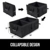 GORILLA GRIP Large Capacity Sturdy Trunk Storage Organizer, Slip and